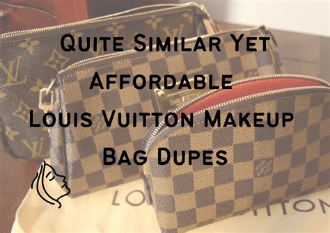 louis vuitton makeup bag dupe amazon